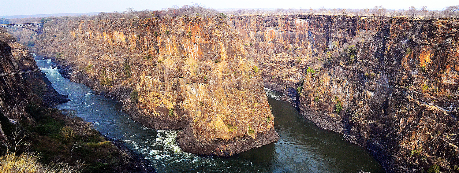 10_Cañón en Victoria Falls en Zimbabwe